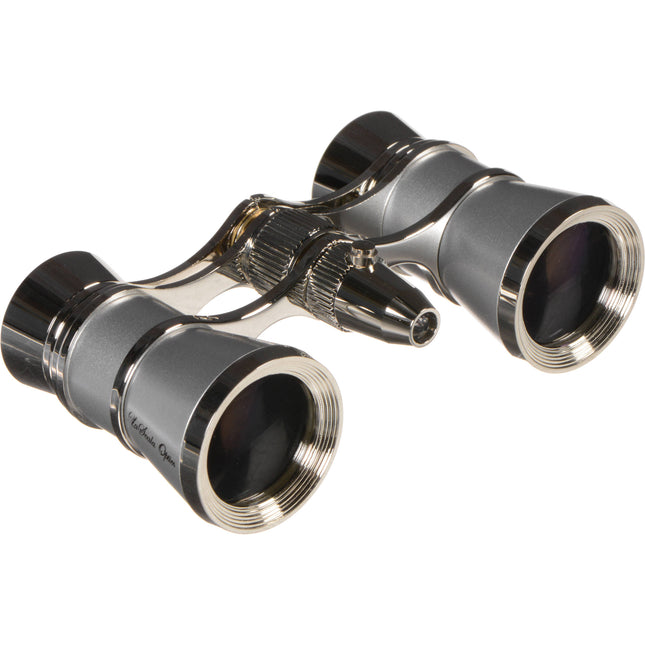 LaScala Optics 3x25 Prismáticos de Ópera con Iluminación LED Roja