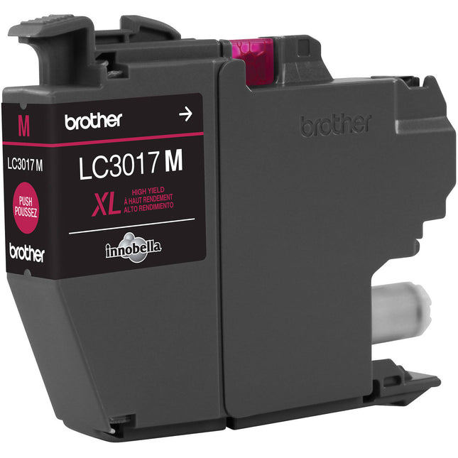 Brother LC3017M Cartucho de Tinta Magenta Alto Rendimiento XL para Impresoras MFC-J5330DW MFC-J6530DW MFC-J6930DW