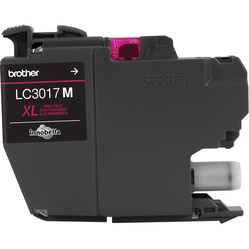 Brother LC3017M Cartucho de Tinta Magenta Alto Rendimiento XL para Impresoras MFC-J5330DW MFC-J6530DW MFC-J6930DW