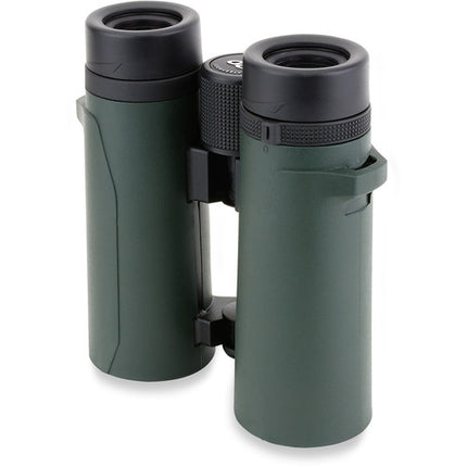 Carson 10x42 RD Prismáticos verdes BAK4 Ángulo 61° impermeables