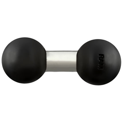 RAM Mounts Adaptador Doble Bola de Aluminio Marino de 1 Pulgada