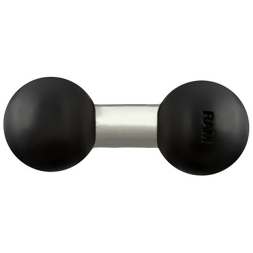 RAM Mounts Adaptador Doble Bola de Aluminio Marino de 1 Pulgada