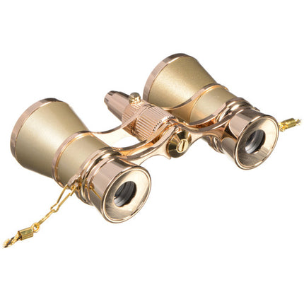 LaScala Optics 3x25 Prismáticos de Ópera con Luz LED Roja 3x 11.2°