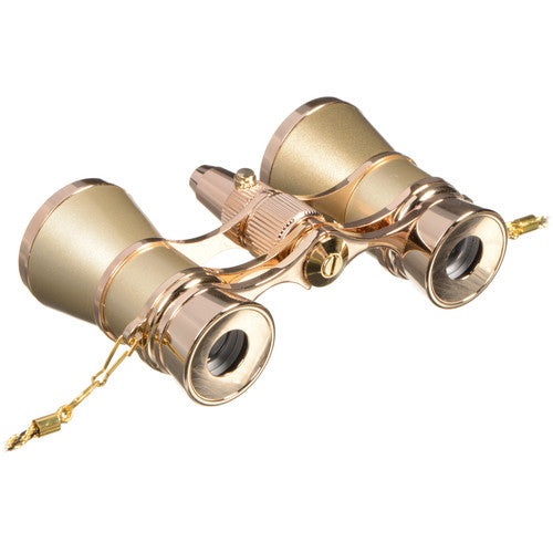 LaScala Optics 3x25 Prismáticos de Ópera con Luz LED Roja 3x 11.2°