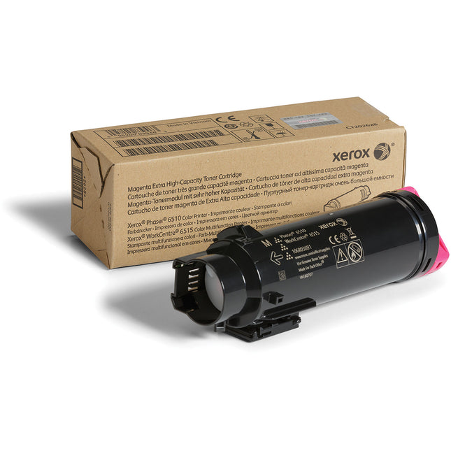 Xerox 106R03691 Cartucho de Impresión Magenta Alta Capacidad 4300 Páginas Phaser 6510 WorkCentre 6515