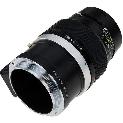 Adaptador de Montura para Lente FotodioX Bronica ETR a Cámara FUJIFILM G con Pie de Trípode Arca-Type