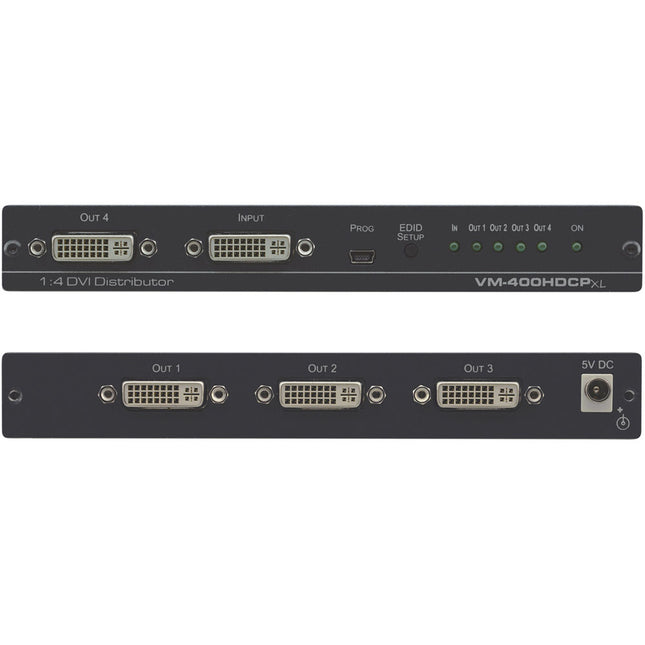 Kramer 1:4 Amplificador de Distribución DVI 4K60 4 Salidas