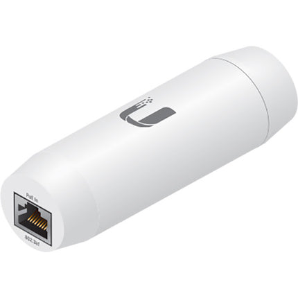 Ubiquiti INS-3AF-I-G Convertidor PoE Gigabit Interior 802.3af 2 Puertos RJ45 24V 0.5A
