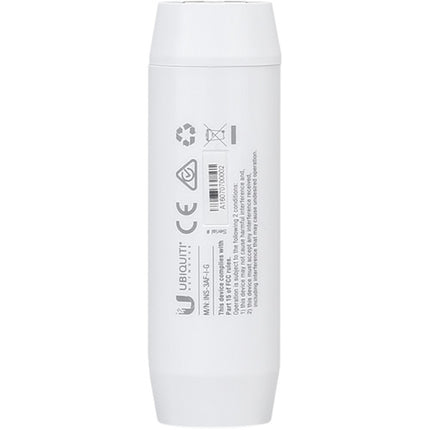 Ubiquiti INS-3AF-I-G Convertidor PoE Gigabit Interior 802.3af 2 Puertos RJ45 24V 0.5A