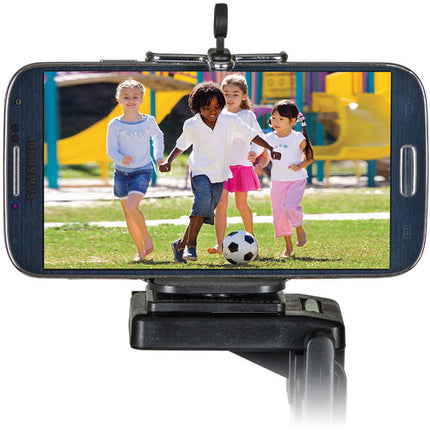 Sunpak 5400DLX Trípode con Cabezal 3-Way Altura Máx 54 Pulgadas Mount para Smartphone y GoPro