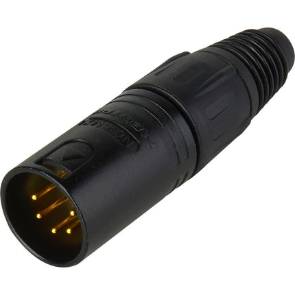 Sescom Conector Macho XLR 5 Pines con Resistor 120 Ohms para Terminación DMX