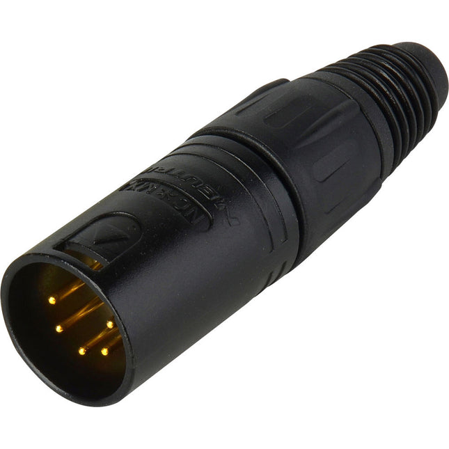 Sescom Conector Macho XLR 5 Pines con Resistor 120 Ohms para Terminación DMX