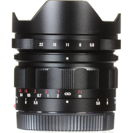 Voigtlander Heliar-Hyper Wide 10mm f/5.6 Asférico objetivo Leica M con tapa y enfoque manual