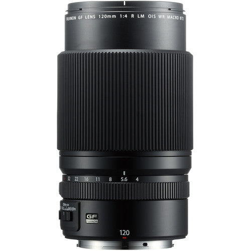 FUJIFILM GF 120mm f4 Macro R LM OIS WR Objetivo Medio Formato 95mm estabilizador óptico