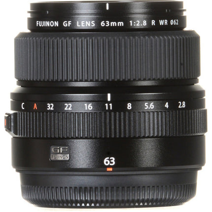 FUJIFILM GF 63mm f2.8 R WR Objetivo con Diafragma f2.8-32 y Protección Clima
