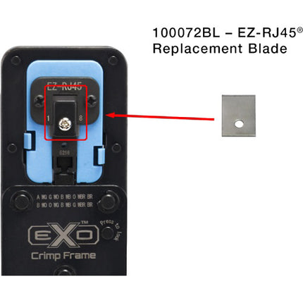 Platinum Tools Repuesto de Cuchillas para Troquel EZ-RJ45 Pack 2