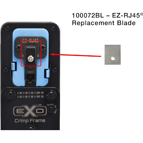 Platinum Tools Repuesto de Cuchillas para Troquel EZ-RJ45 Pack 2