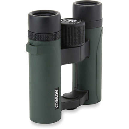 Carson 8x26 RD Binoculares con prisma BAK4 y óptica multicapa impermeables