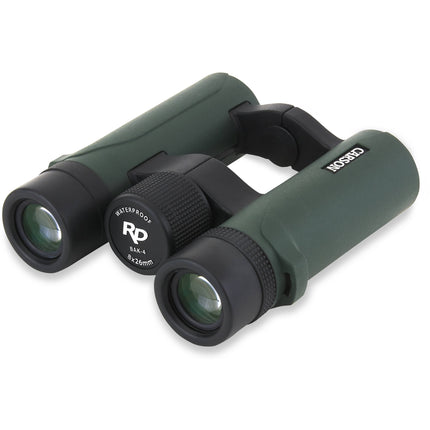 Carson 8x26 RD Binoculares con prisma BAK4 y óptica multicapa impermeables
