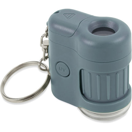Carson MicroMini Microscopio de Bolsillo 20x con LEDs y Llavero