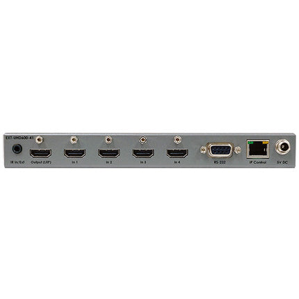 Gefen 4K Ultra HD 600 MHz con conmutador HDMI 4x1 y soporte HDR