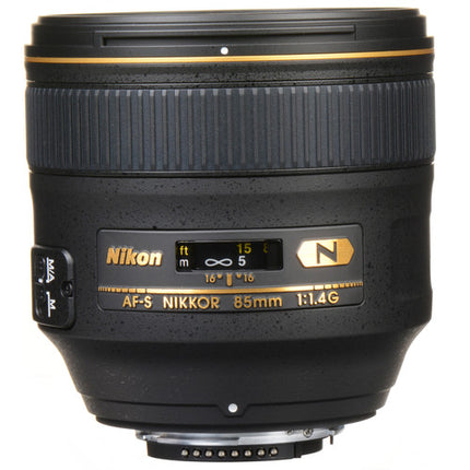 Nikon AF-S NIKKOR 85mm f1.4G Objetivo F-Mount FX con Motor AF Silencioso