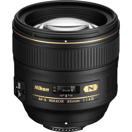 Nikon AF-S NIKKOR 85mm f1.4G Objetivo F-Mount FX con Motor AF Silencioso