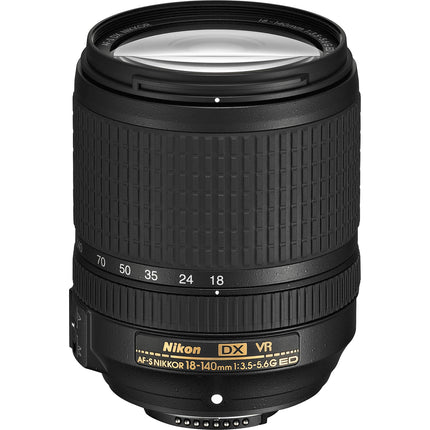 Nikon AF-S DX NIKKOR 18-140mm f3.5-5.6G ED VR Objetivo F-Mount Estabilizador VR II y Motor SWM Silencioso