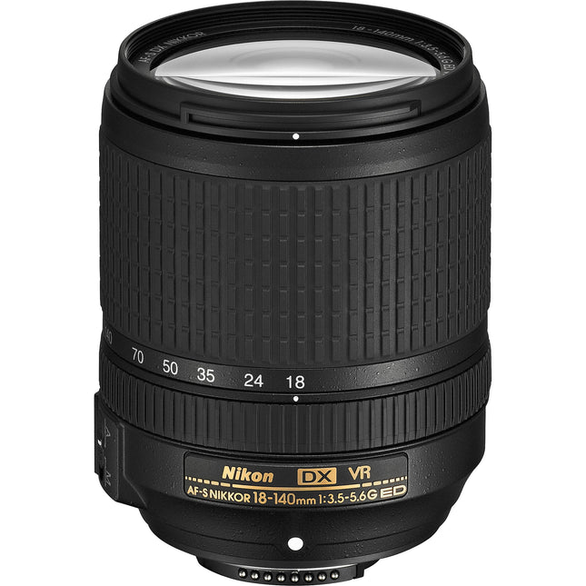 Nikon AF-S DX NIKKOR 18-140mm f3.5-5.6G ED VR Objetivo F-Mount Estabilizador VR II y Motor SWM Silencioso