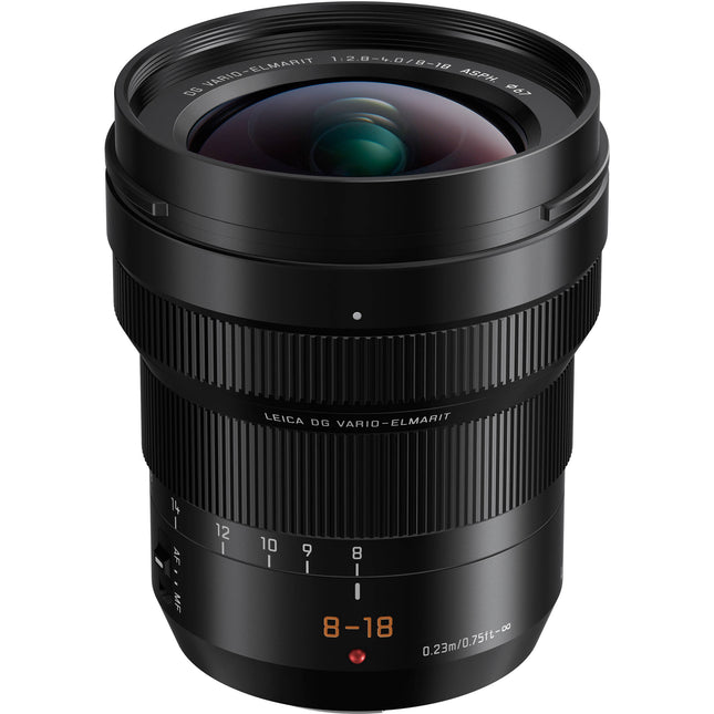 Panasonic Leica DG Vario-Elmarit 8-18mm f2.8-4 Lente Micro Cuatro Tercios resistente agua polvo frío