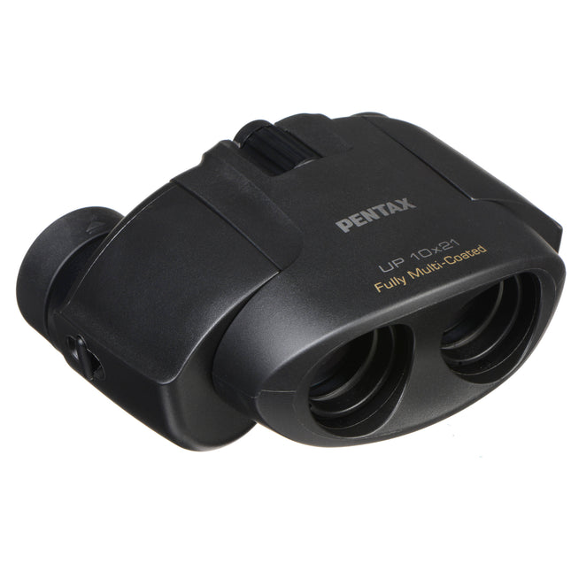 Pentax 10x21 U-Series UP Prismáticos Negros con Correa Estuche y Cubiertas