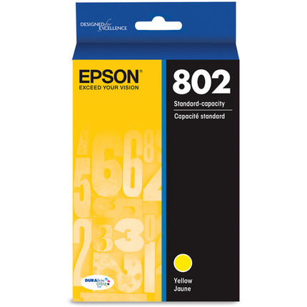 Epson 802 Amarillo Cartucho de Tinta DURABrite Ultra 650 Páginas