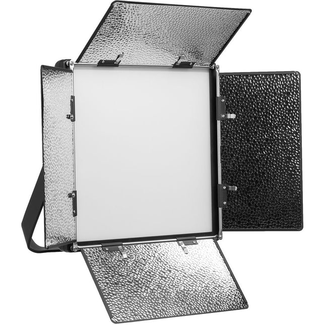 ikan Lyra LBX10 Panel LED Bicolor 14x14" 3200-5600K con DMX y Barndoors