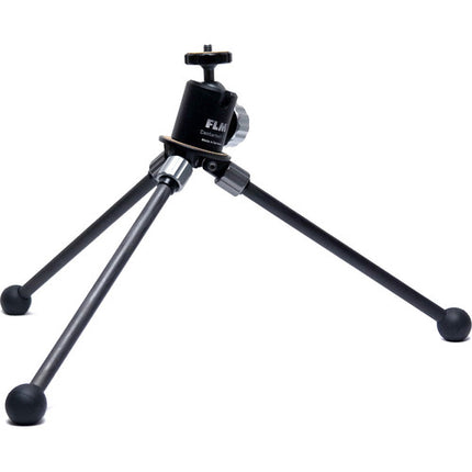 FLM CP10 Kit de trípode de mesa con cabeza esférica carga 11 lb altura 22 cm
