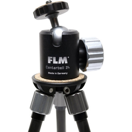 FLM CP10 Kit de trípode de mesa con cabeza esférica carga 11 lb altura 22 cm