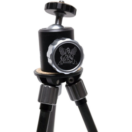FLM CP10 Kit de trípode de mesa con cabeza esférica carga 11 lb altura 22 cm