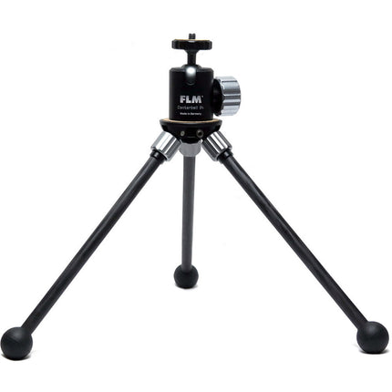 FLM CP10 Kit de trípode de mesa con cabeza esférica carga 11 lb altura 22 cm