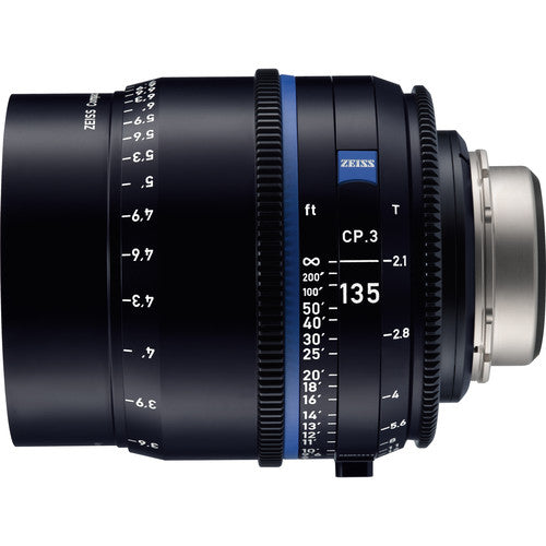 ZEISS CP.3 135mm T2.1 Lente Prime Compacto Full-Frame Sony E Mount Feet