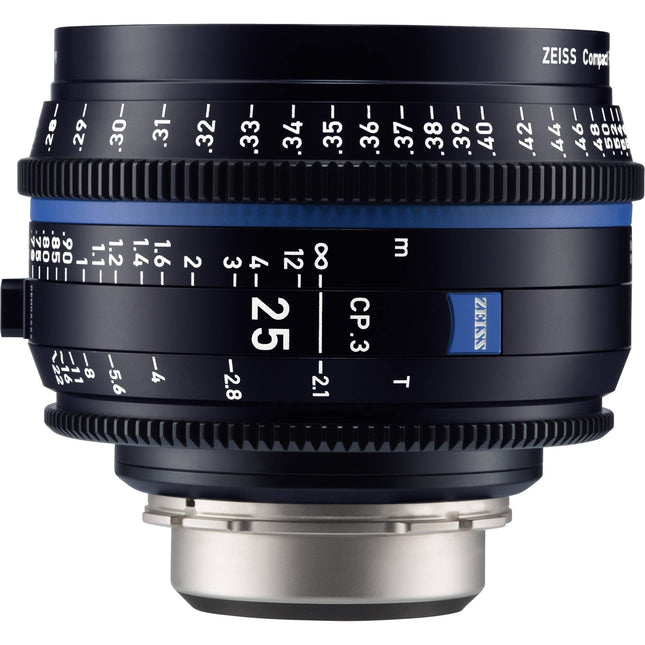 ZEISS CP.3 25mm T2.1 Objetivo Prime Compacto Montura Canon EF Feet