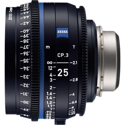 ZEISS CP.3 25mm T2.1 Lente Prime Compacta PL Montura Formato Full Frame