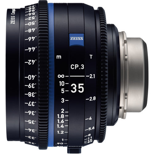 ZEISS CP.3 35mm T2.1 Lente Prime Compacta Montura PL En Pies