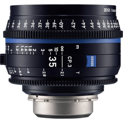 ZEISS CP.3 35mm T2.1 Lente Prime Compacta Montura PL En Pies