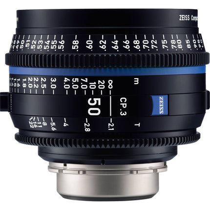 ZEISS CP.3 50mm T2.1 Lente Prime Compacto Full-Frame Sony E Mount 14 Hojas Iris