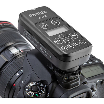 Phottix Ares II Emisor de Disparador Flash 2.4 GHz Alcance 150 m
