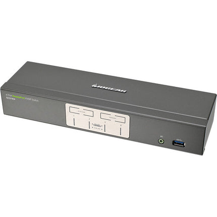 IOGEAR 4 Puertos Switch DisplayPort KVMP con Hub USB 3.1 Gen 1 4K UHD