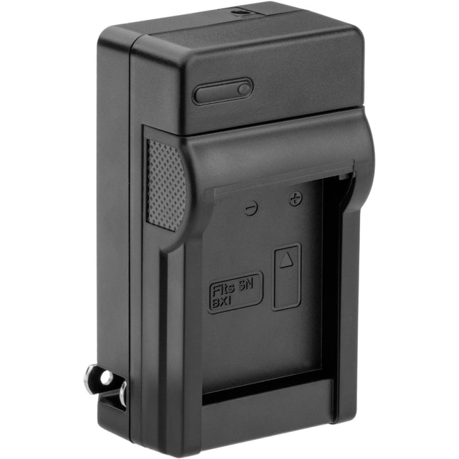 Pawa Compact Cargador AC DC para Batería Sony NP-BX1 con Adaptadores Euro y Vehículo