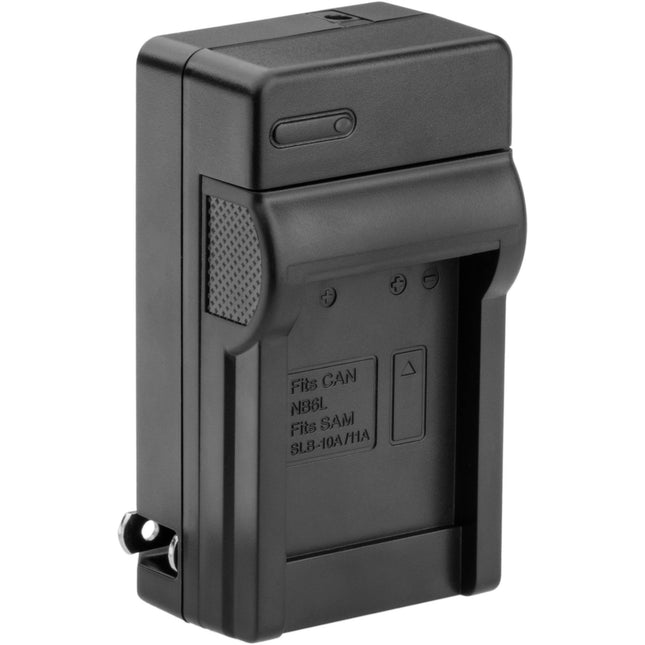 Pawa Cargador Compacto AC/DC para Batería Canon NB-6L 100-240V con Adaptadores