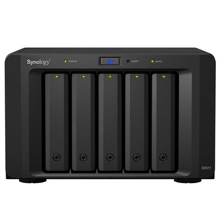 Synology DX517 Unidad de Expansión 60TB 5 Bahías con Seagate 12TB NAS