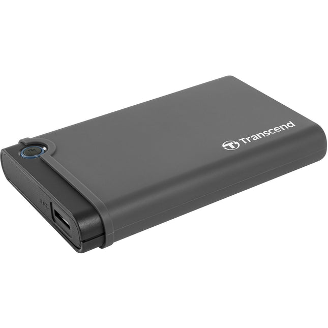 Transcend Kit Carcasa Externa 2.5" SATA a USB 3.0 con Protector y Accesorios