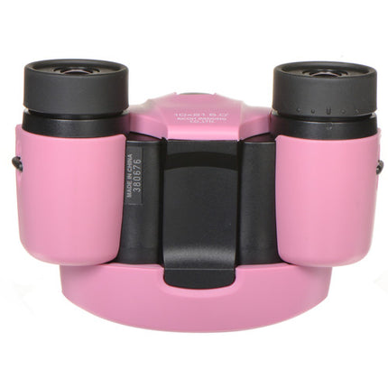 Pentax 10x21 Binoculares Serie U con prismas BAK4 y enfoque central rosa